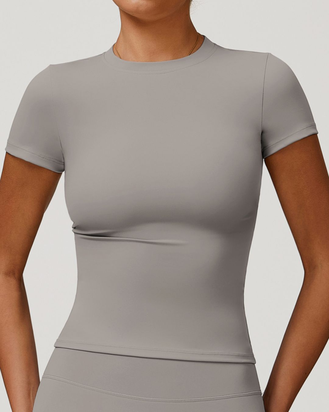 Vyla™ Quick-Dry Yoga Running Short Sleeve Top