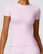 Vyla™ Quick-Dry Yoga Running Short Sleeve Top
