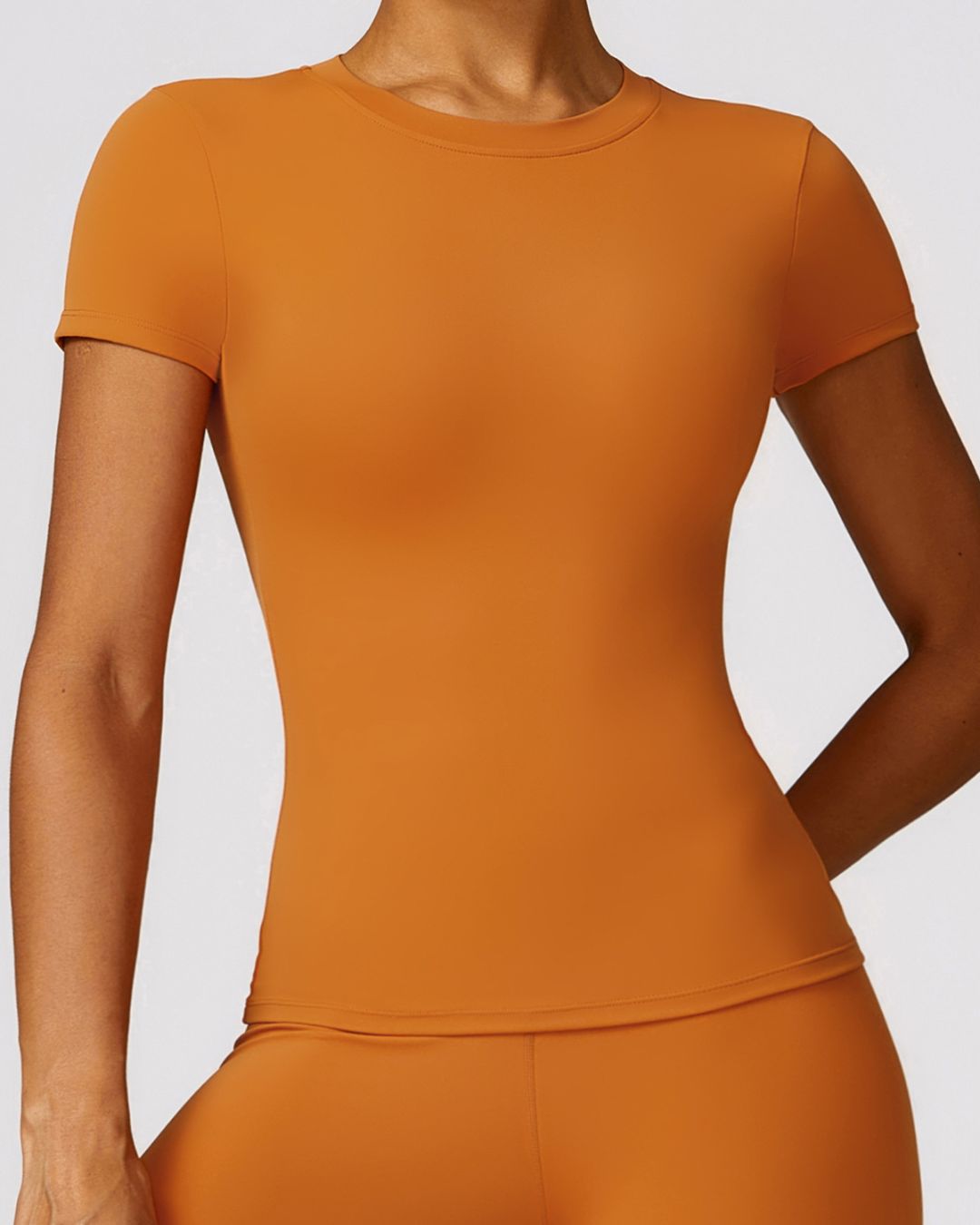 Vyla™ Quick-Dry Yoga Running Short Sleeve Top
