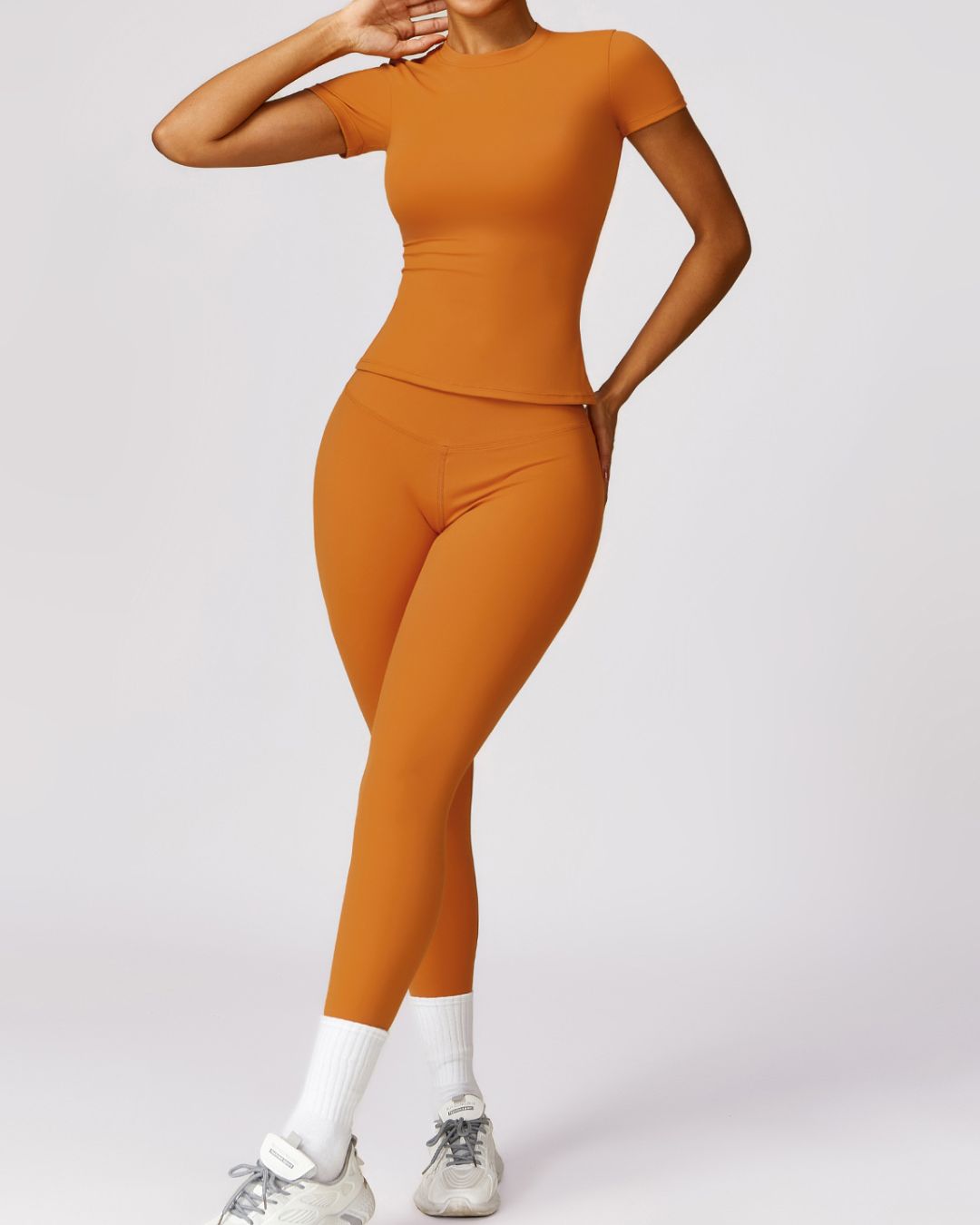 Vyla™ Quick-Dry Yoga Running Short Sleeve Top