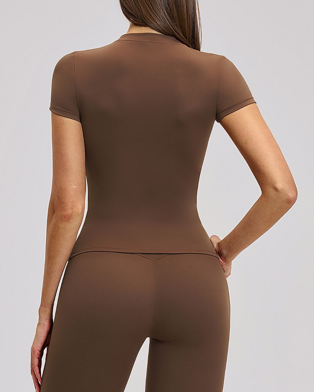 Vyla™ Quick-Dry Yoga Running Short Sleeve Top