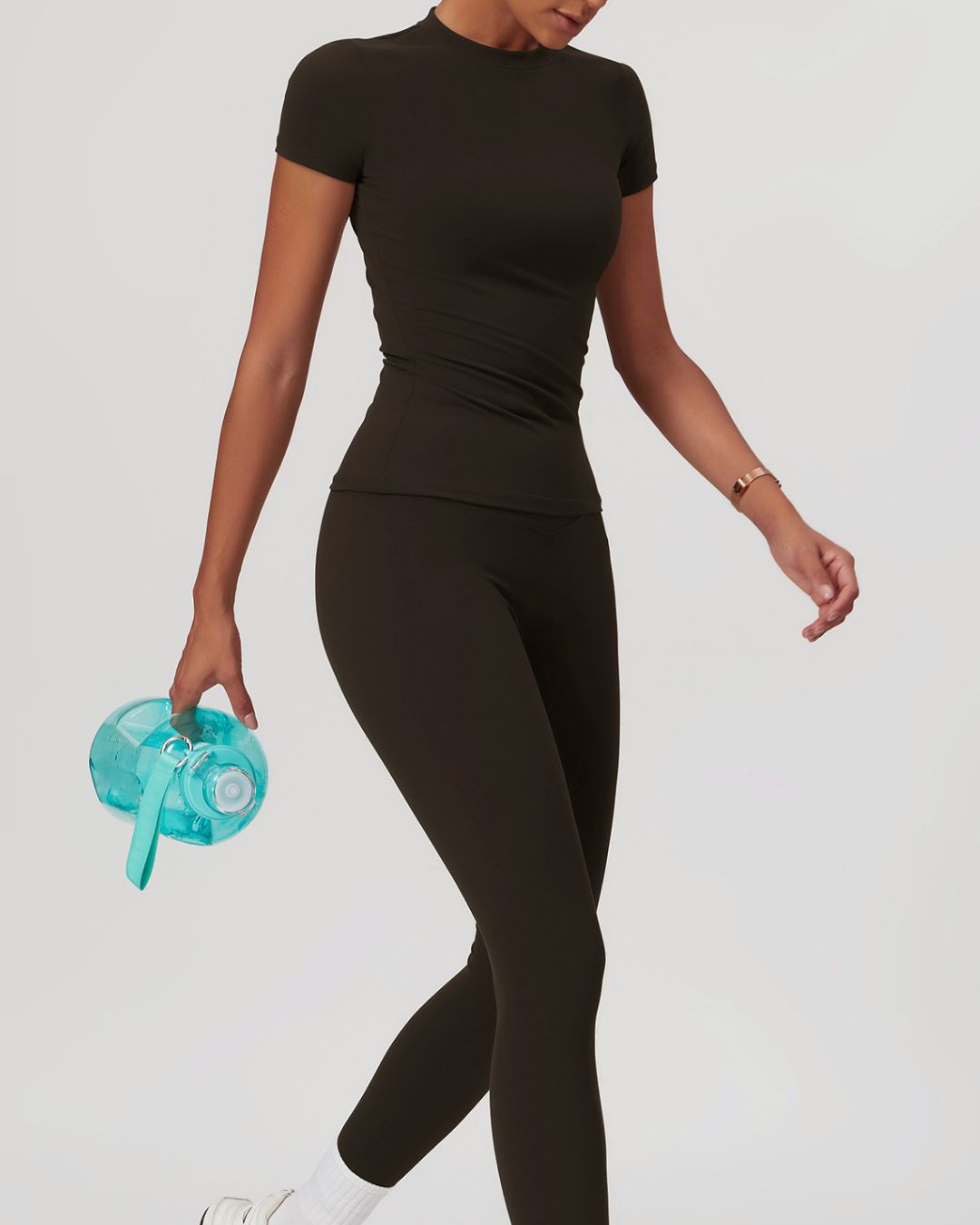 Vyla™ Quick-Dry Yoga Running Short Sleeve Top