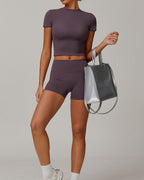 Vyla™ Sculpting High-Waisted Workout Shorts
