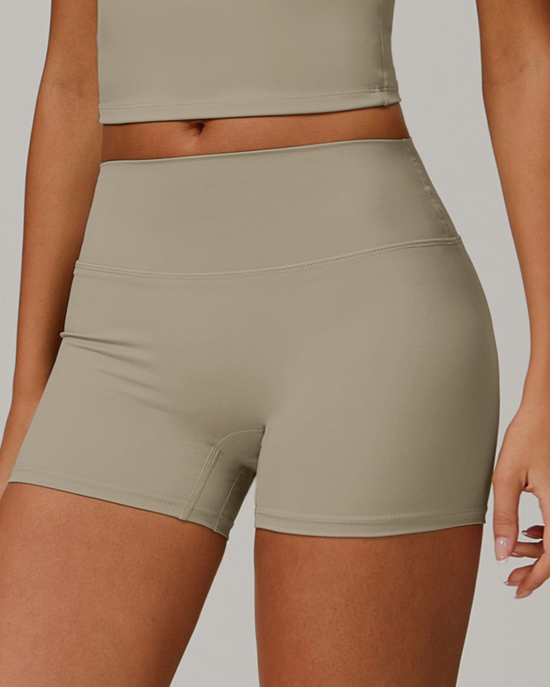 Vyla™ Sculpting High-Waisted Workout Shorts
