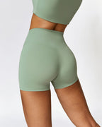 Vyla™ Sculpting High-Waisted Workout Shorts