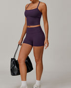 Vyla™ Sculpting High-Waisted Workout Shorts