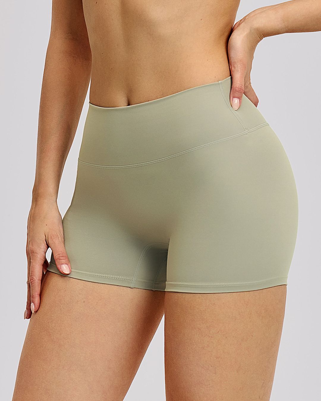 Vyla™ Sculpting High-Waisted Workout Shorts