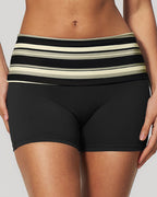 Vyla™ Contrast Panel Sculpting Workout Shorts