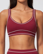 Vyla™ Contrast Trim U-Back Sports Bra