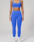 Vyla™ Contrast Trim U-Back Sports Bra