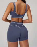 Vyla™ Contrast Trim U-Back Sports Bra
