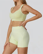 Vyla™ Contrast Trim U-Back Sports Bra