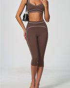 Vyla™ Contrast Trim U-Back Sports Bra