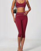 Vyla™ Contrast Trim U-Back Sports Bra