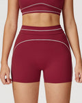 Vyla™ High-Waisted Contrast Trim Yoga Shorts