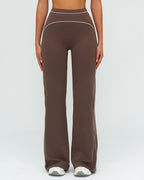 Vyla™ High-Waisted Contrast Panel Wide Leg Pants
