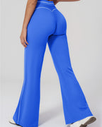 Vyla™ High-Waisted Contrast Panel Wide Leg Pants