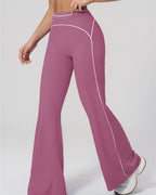 Vyla™ High-Waisted Contrast Panel Wide Leg Pants