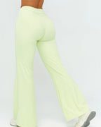 Vyla™ High-Waisted Contrast Panel Wide Leg Pants