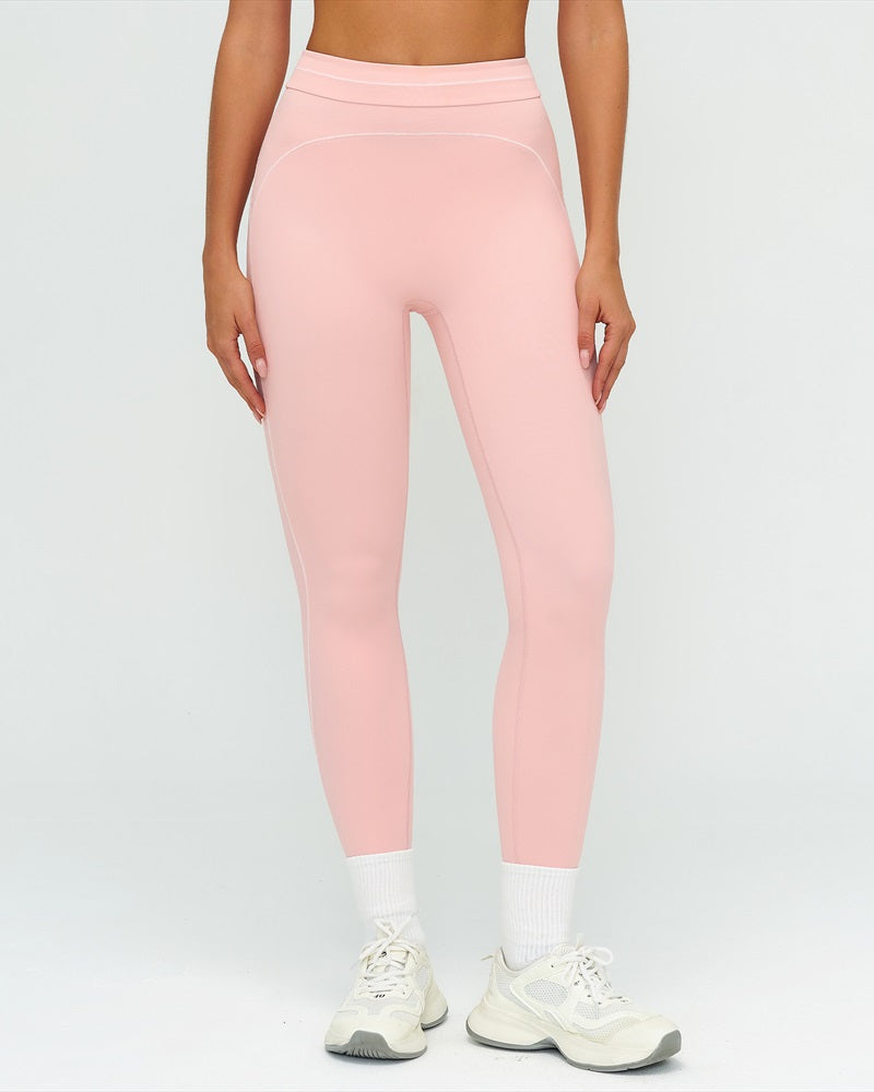 Vyla™ High-Waisted Contrast Trim Yoga Leggings