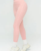 Vyla™ High-Waisted Contrast Trim Yoga Leggings