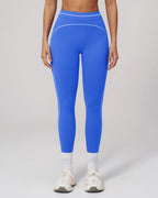 Vyla™ High-Waisted Contrast Trim Yoga Leggings