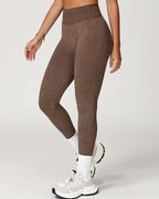 Vyla™ Washed High-Waisted Butt-Lifting Yoga Leggings