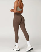 Vyla™ Washed High-Waisted Butt-Lifting Yoga Leggings