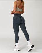 Vyla™ Washed High-Waisted Butt-Lifting Yoga Leggings
