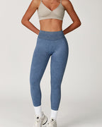 Vyla™ Washed High-Waisted Butt-Lifting Yoga Leggings