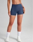 Vyla™ Cargo Pocket Scrunch High-Waisted Yoga Shorts