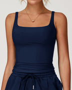 Vyla™ Quick-Dry Open-Back Fitted Yoga Cami Tank