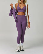 Vyla™ Seamless V-Waist Butt-Lifting Yoga Leggings
