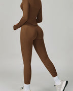 Vyla™ Seamless V-Waist Butt-Lifting Yoga Leggings