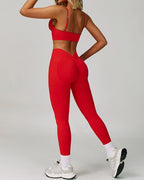 Vyla™ Seamless V-Waist Butt-Lifting Yoga Leggings