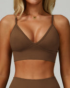 Vyla™ Seamless Strappy Back Sports Bra