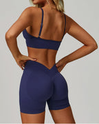 Vyla™ Seamless Strappy Back Sports Bra