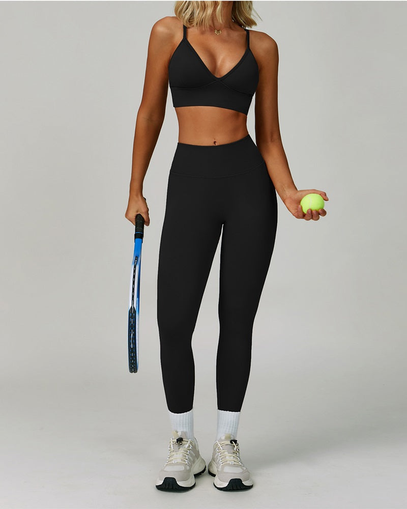 Vyla™ Seamless Strappy Back Sports Bra