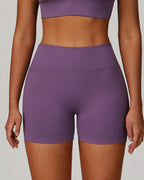 Vyla™ Seamless V-Waist Sculpting Yoga Shorts