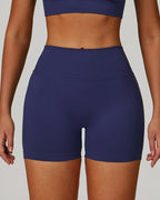 Vyla™ Seamless V-Waist Sculpting Yoga Shorts