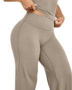 Vyla™ Breathable Ice Silk High-Waisted Straight Leg Yoga Pants