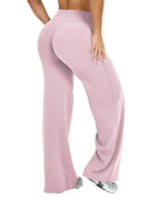 Vyla™ Breathable Ice Silk High-Waisted Straight Leg Yoga Pants