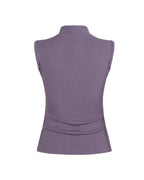 Vyla™ Swallow Mock Neck Sleeveless Knit Top