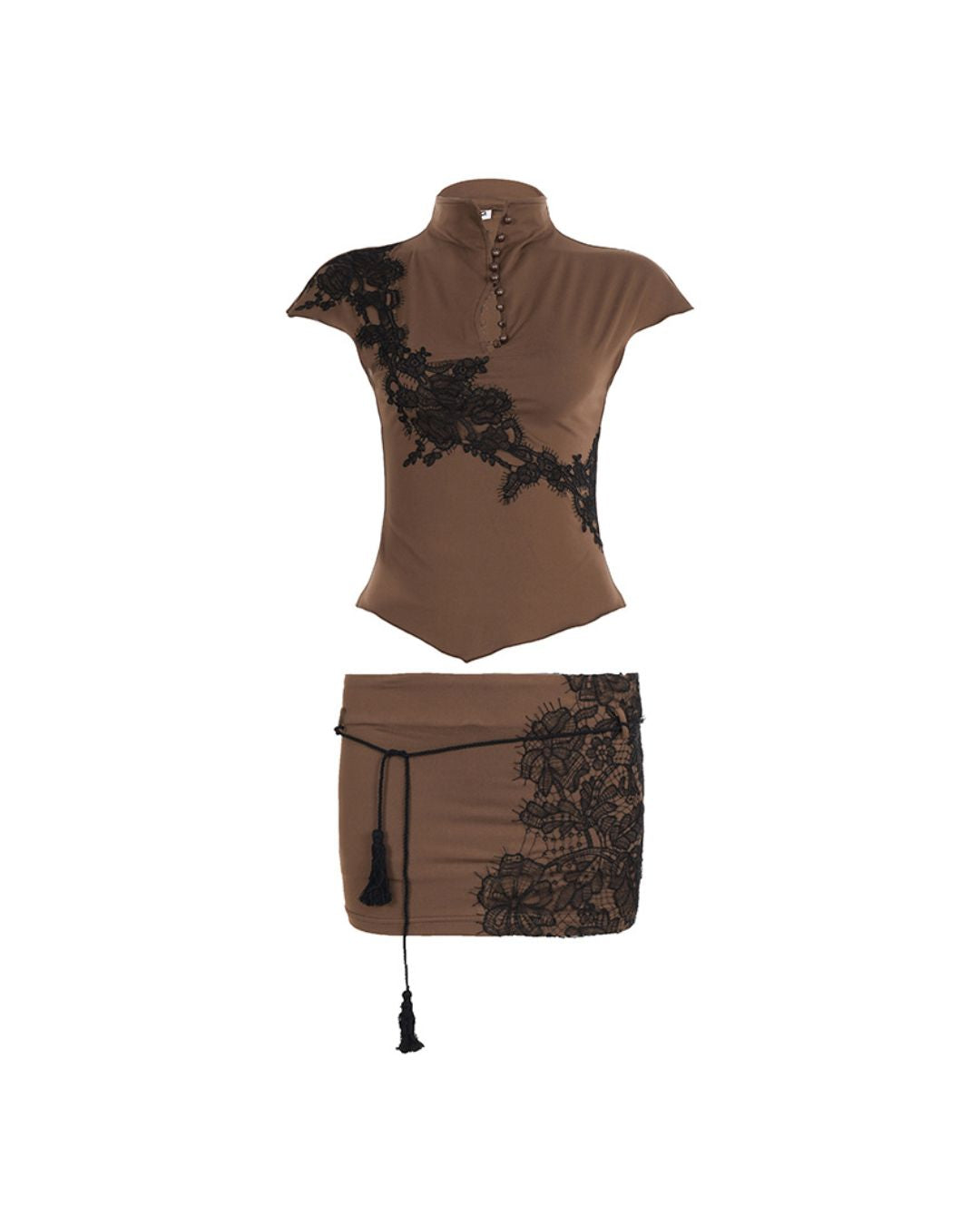 Vyla™ Dobromila Hook Lace Skirt Set