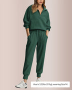 Vyla™ Women’s Half-Zip Sweatshirt & Jogger Set
