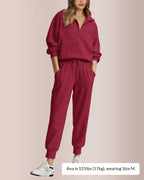 Vyla™ Women’s Half-Zip Sweatshirt & Jogger Set