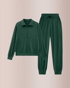 Vyla™ Women’s Half-Zip Sweatshirt & Jogger Set