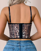 Vyla™ Romantic Floral Lace Underwire Corset Bustier Top
