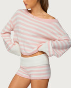 Vyla™ Striped Oversized Knit Sweater