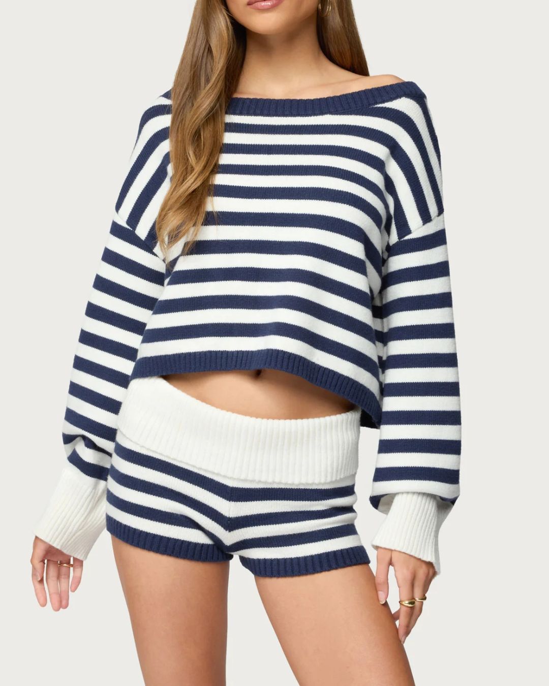 Vyla™ Striped Oversized Knit Sweater